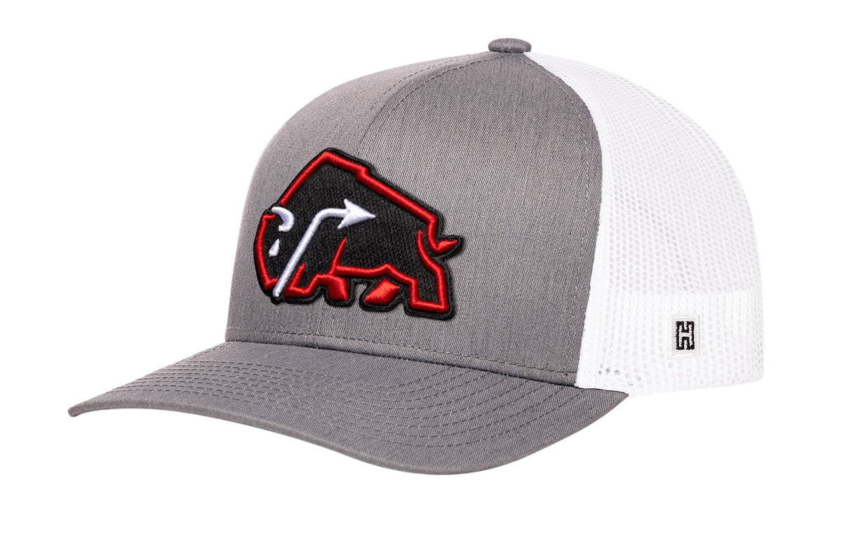 JBR x Haka Red Bison  |  Buffalo Snapback