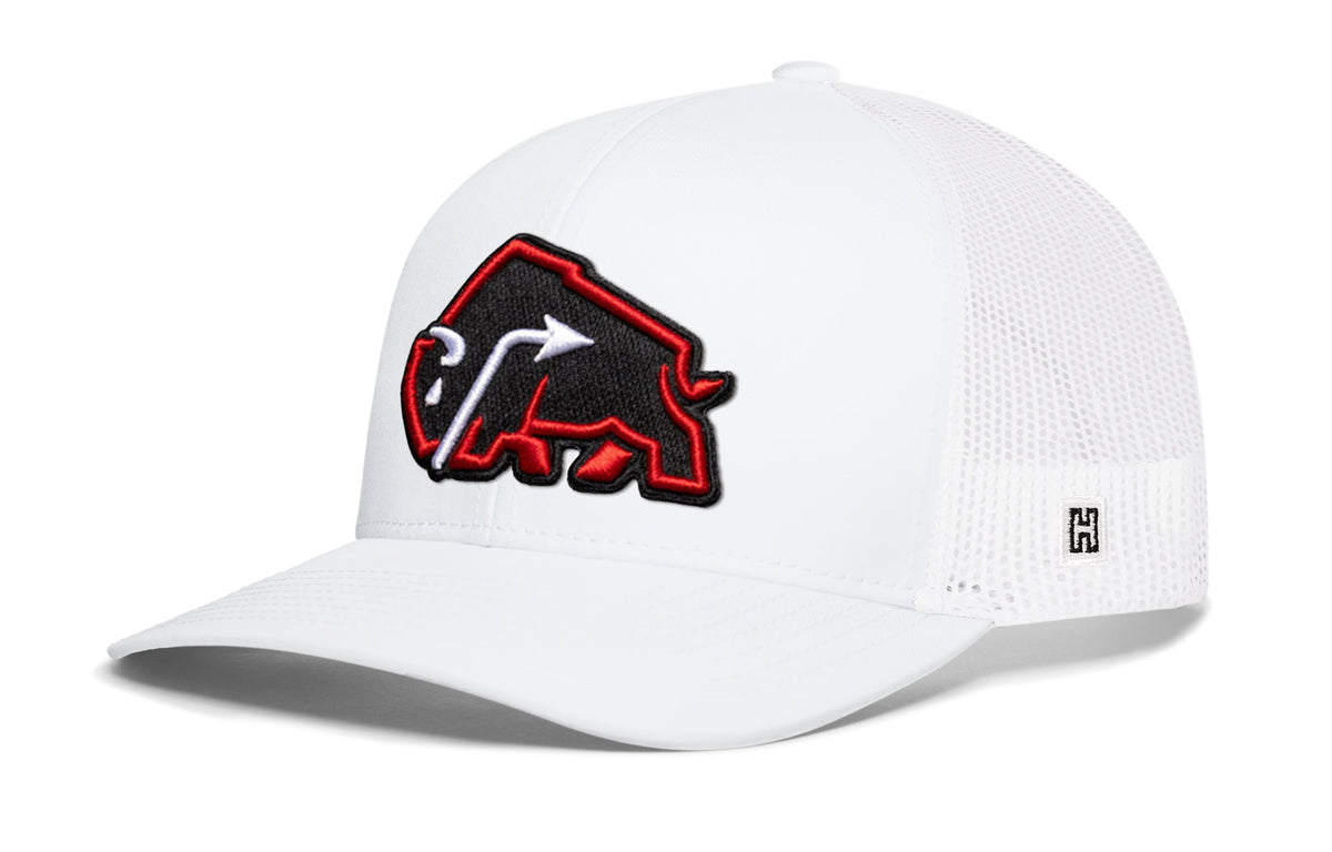 JBR x Haka Red Bison  |  Buffalo Snapback