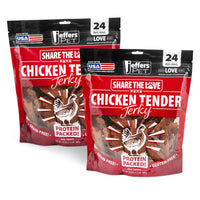 Jeffers Chicken Jerky Healthy Dog Treats, 24 oz - 100% Natural, Grain-free, Gluten-free, Made in USA