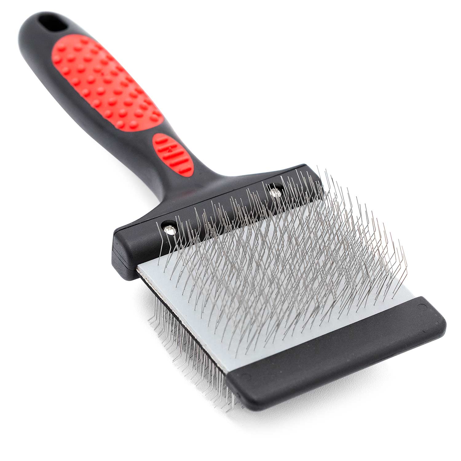 Jeffers Double-Sided Flex Head Pet Grooming Slicker Brush
