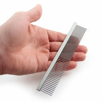 Jeffers Flat Back Pet Grooming Combs