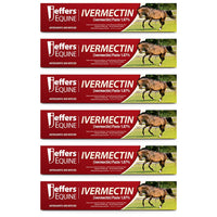 Jeffers Ivermectin Horse Dewormer Gel, Apple Flavored