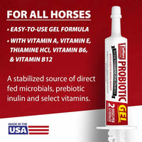 Jeffers Probiotic Gel for Horses, 2 Dose Syringe