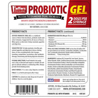 Jeffers Probiotic Gel for Horses, 2 Dose Syringe