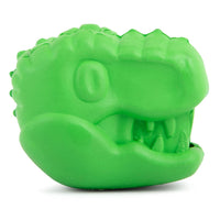 Jeffers T-Rex Natural Rubber Treat Dispensing Dental Dog Chew Toy for Medium Chewers with Vanilla Scent