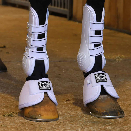 Jeffers Uniquely English Horse Tendon Boots, 2-Pack