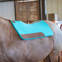 Jeffers WoolLuxe 100% Wool Equine Saddle Pad – Cushioned, Breathable, and Shock-Absorbing
