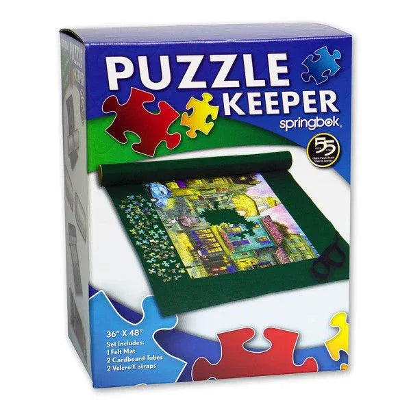 Jigsaw Puzzle Keeper - Roll Up Felt Mat by Springbok Puzzles - BIG FRENCHIES