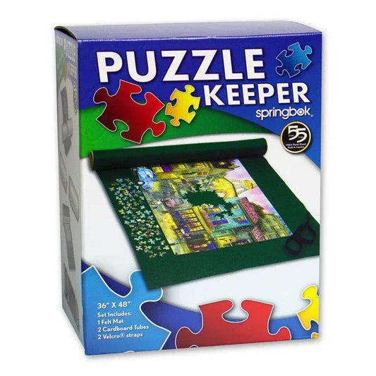 Jigsaw Puzzle Keeper - Roll Up Felt Mat by Springbok Puzzles - BIG FRENCHIES
