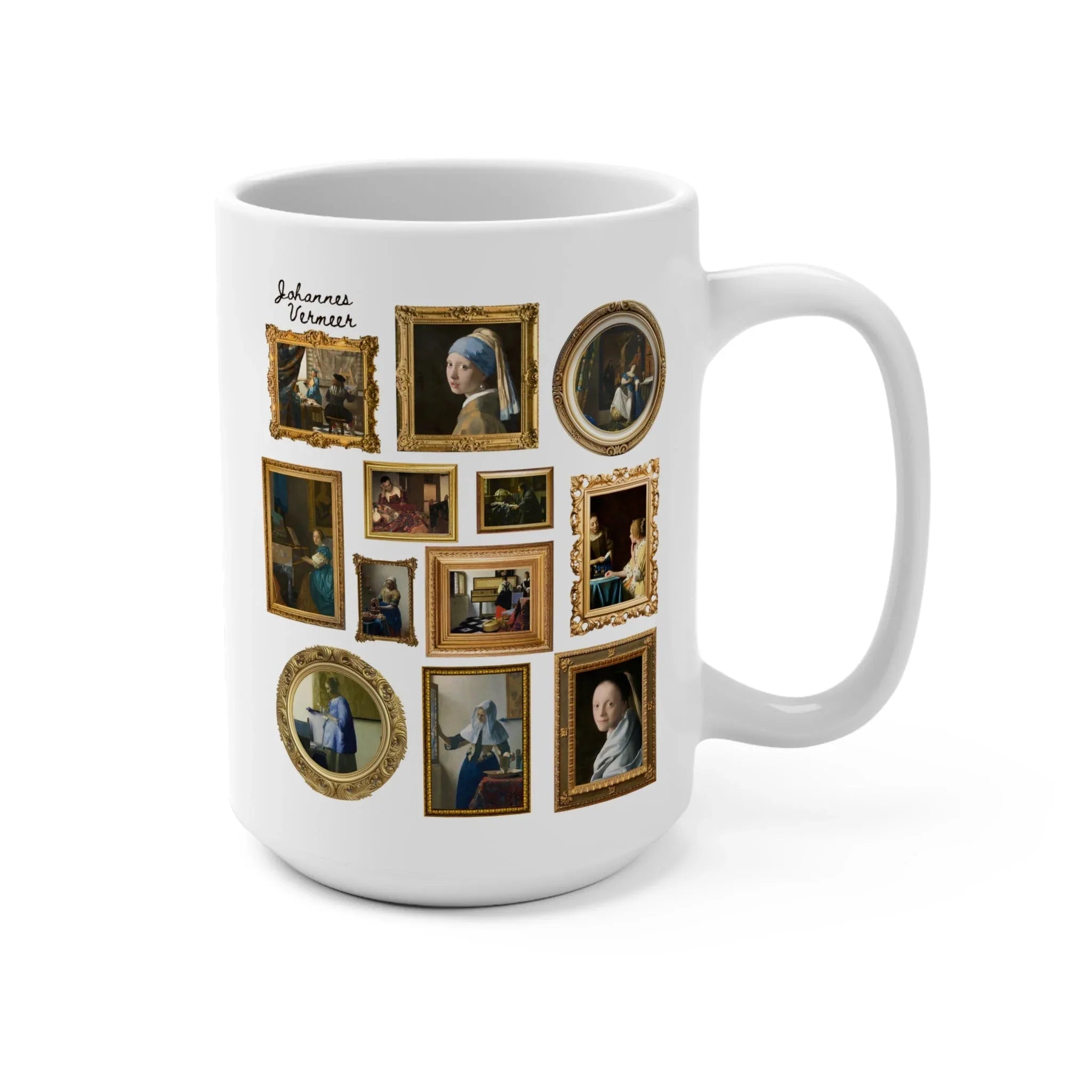 Johannes Vermeer Art History Coffee Mug - BIG FRENCHIES
