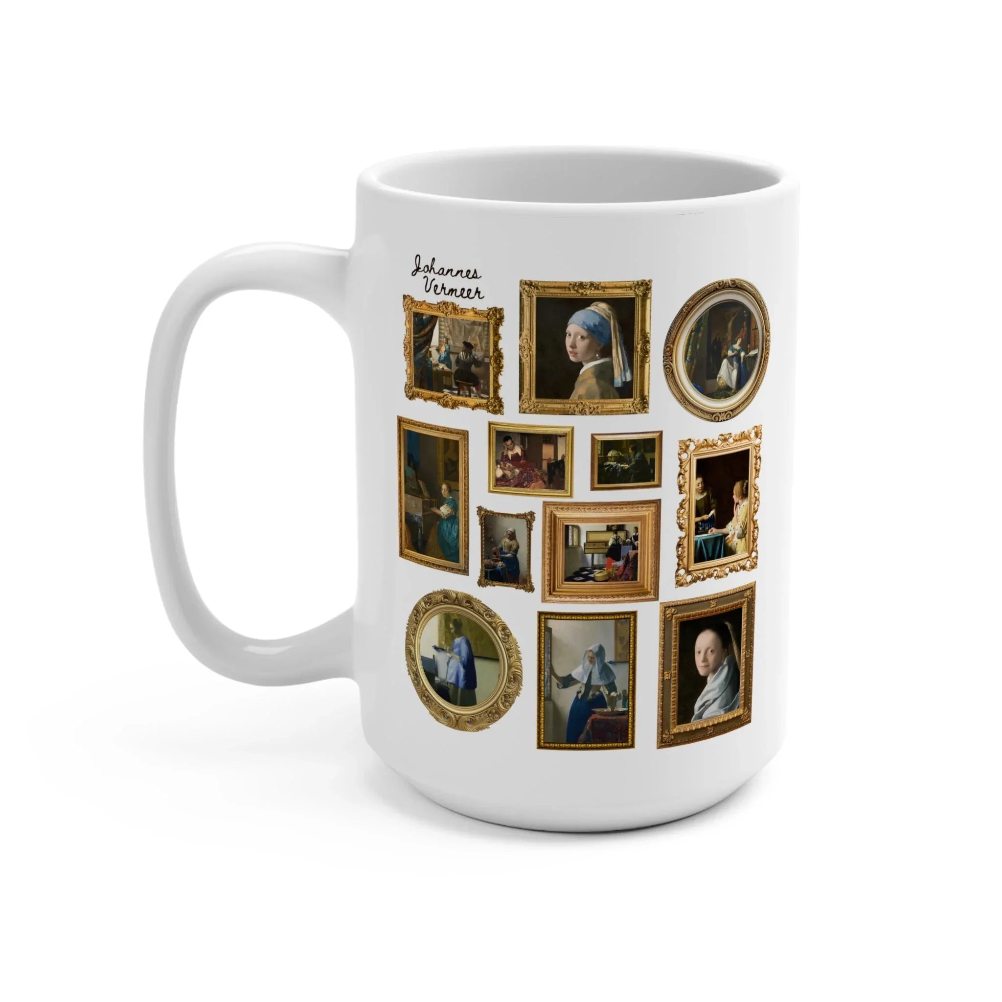 Johannes Vermeer Art History Coffee Mug - BIG FRENCHIES