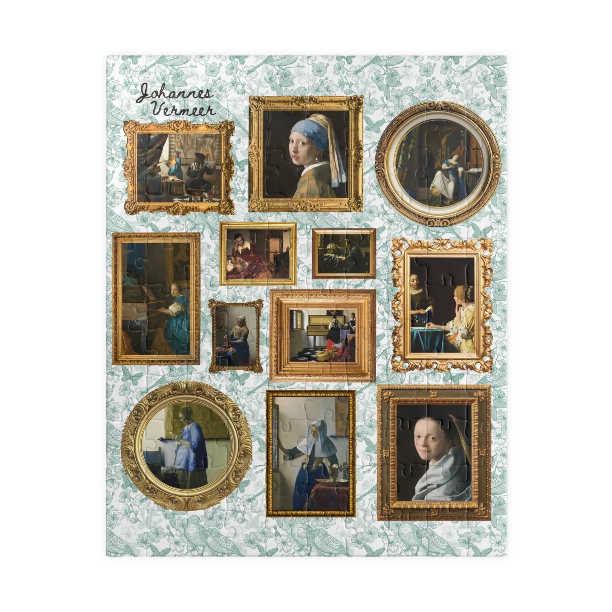Johannes Vermeer Art History Puzzle - BIG FRENCHIES
