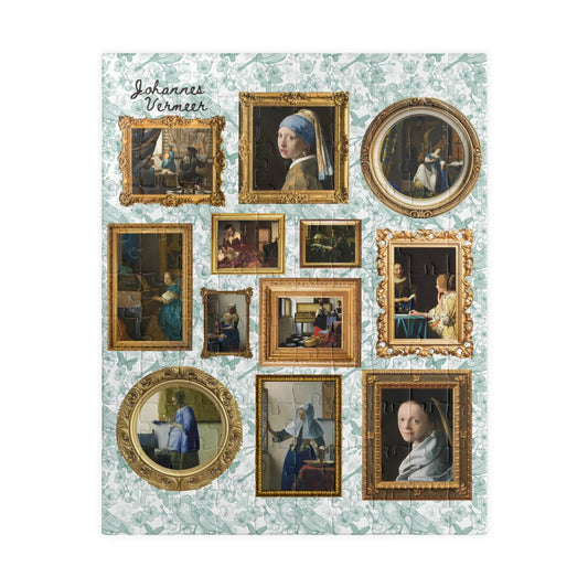 Johannes Vermeer Art History Puzzle - BIG FRENCHIES