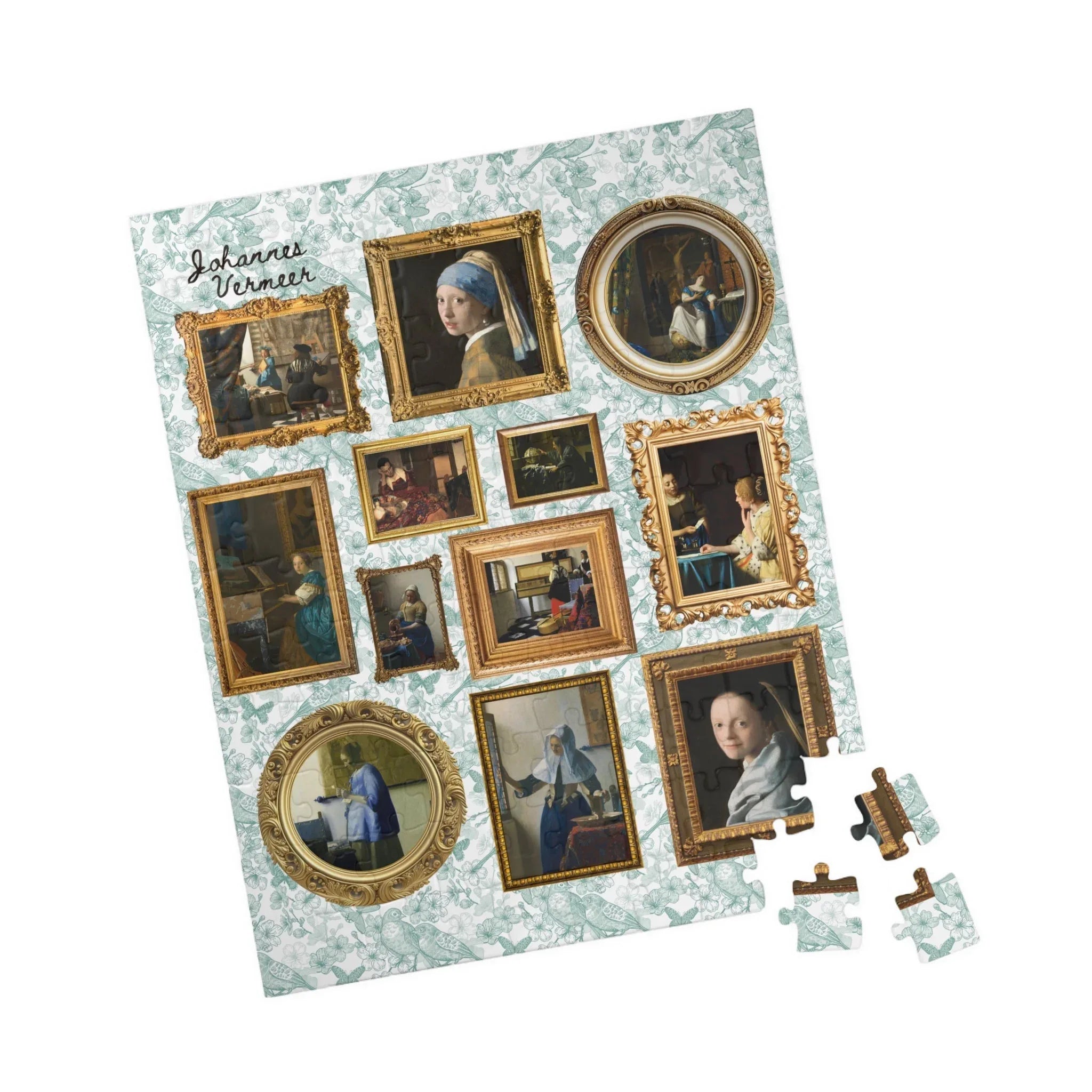 Johannes Vermeer Art History Puzzle - BIG FRENCHIES