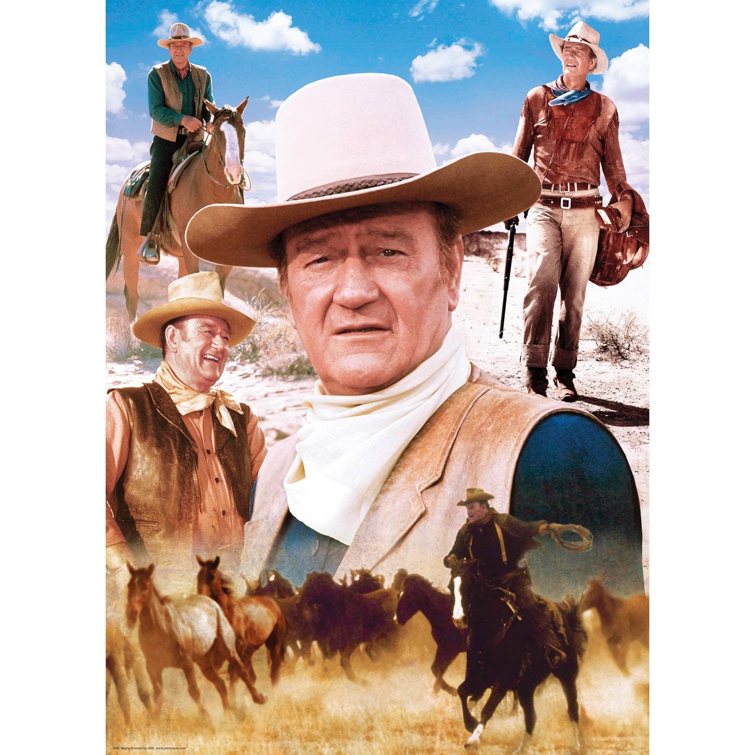 John Wayne Collection - America's Cowboy 1000 Piece Puzzle | Masterpieces - BIG FRENCHIES