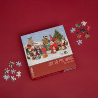 Joy to the Wool 500 Piece Christmas Puzzle by Puzzlefolk