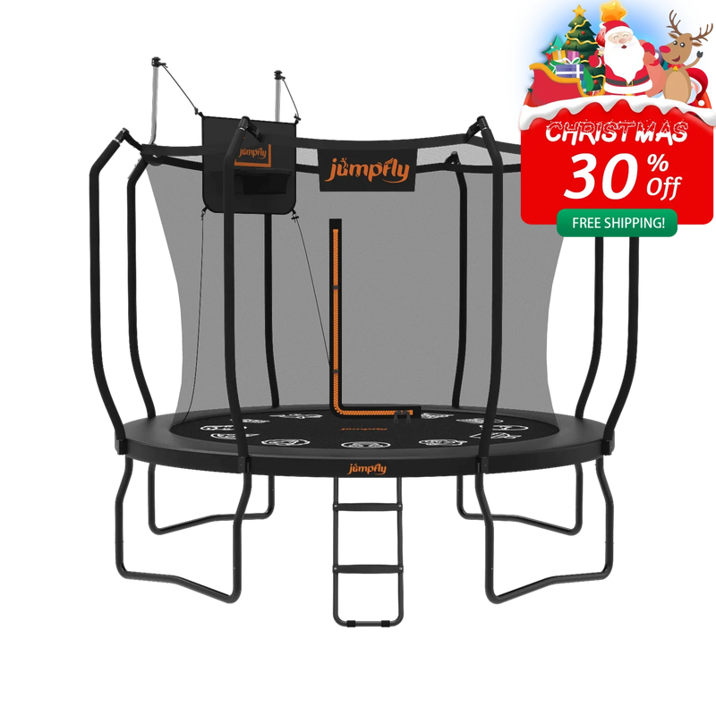 2025 Jumpfly No-Gap 12 FT Trampoline - BIG FRENCHIES