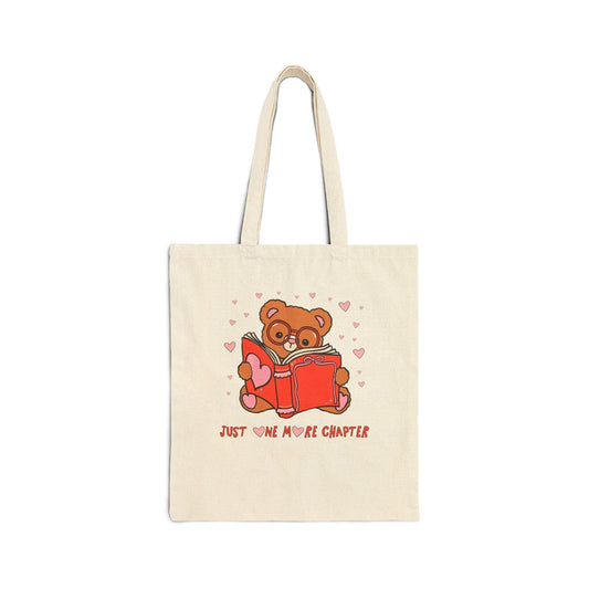 Just One More Chapter Bookish Bear Tote - BIG FRENCHIES