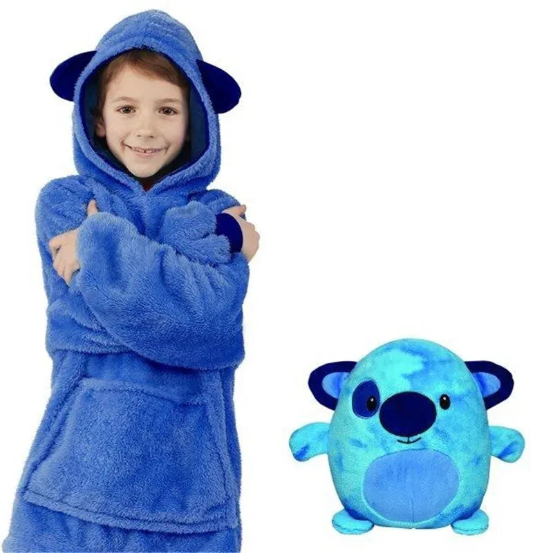 Children's Wearable Blanket Hoodie - BIG FRENCHIES