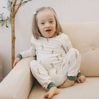 Keep Calm and Carrot On 2pc Bamboo Pajamas - BIG FRENCHIES