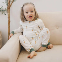 Keep Calm and Carrot On 2pc Bamboo Pajamas - BIG FRENCHIES
