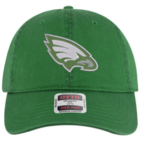 Eagles School Custom Embroidered Dad Hat Strapback