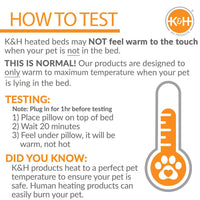 K&H Thermo-Lookout Pod Heated Cat Bed – Indoor Heated Cat Cave with Window, Removable Cushion, Cozy & Energy-Efficient