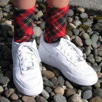 Kids' Nonskid Fleece Socks - Highlander