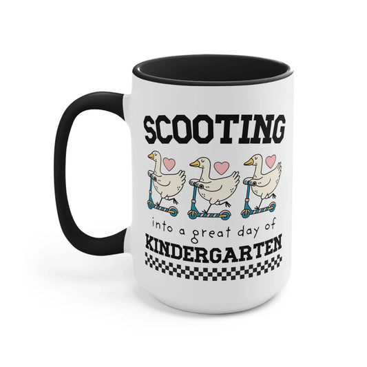 Scooting Into Kindergarten Mug - BIG FRENCHIES