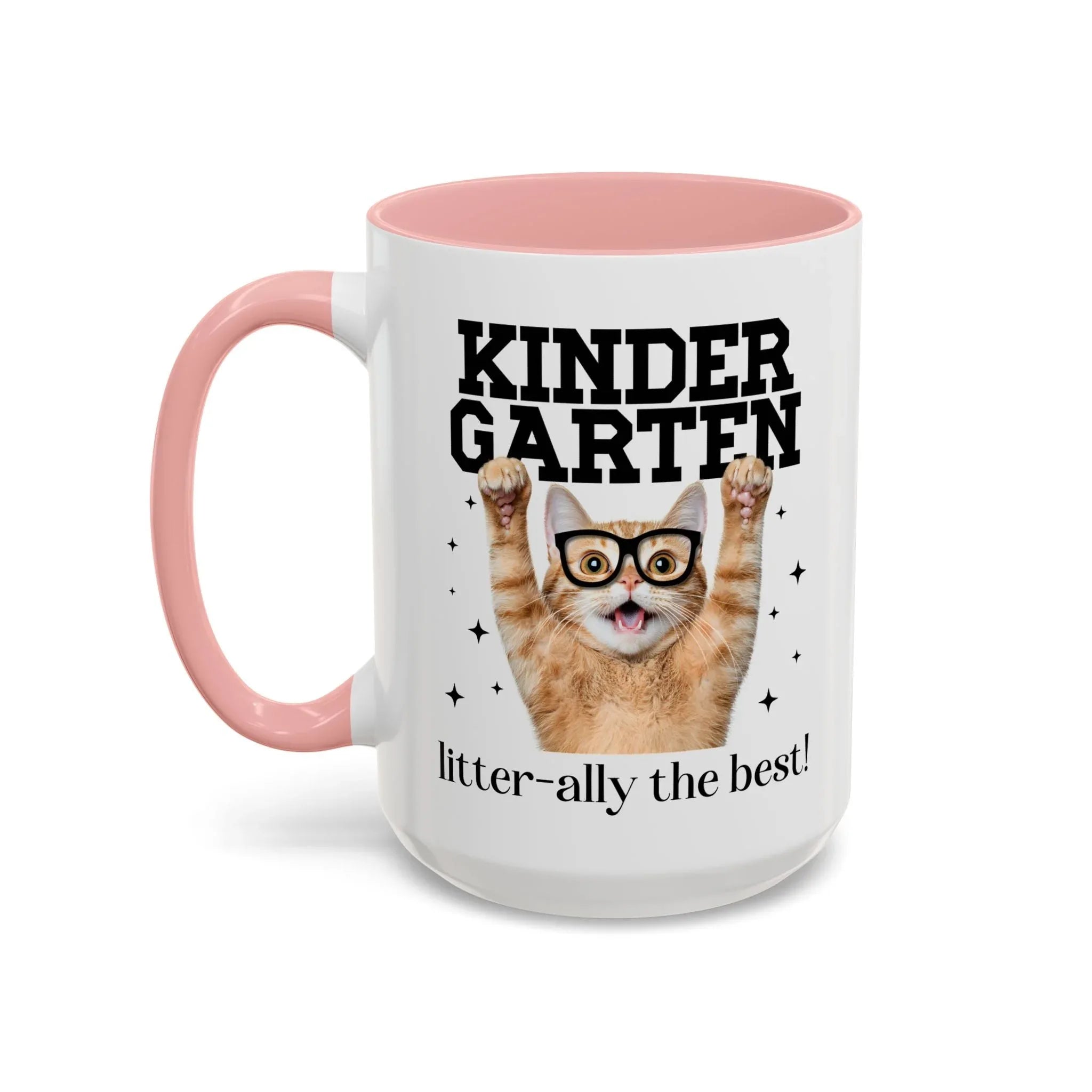 Kindergarten Teacher Cat Lover Coffee Mug - BIG FRENCHIES