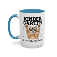 Kindergarten Teacher Cat Lover Coffee Mug - BIG FRENCHIES