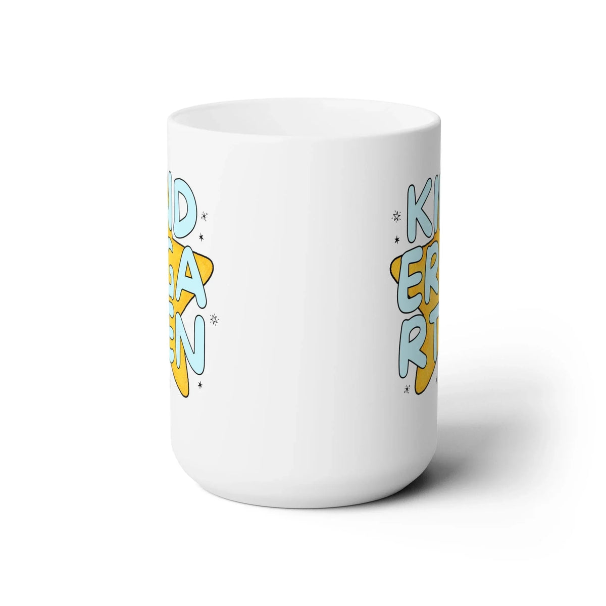 Kindergarten Teacher Coffee Mug with Star - BIG FRENCHIES