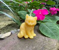 Kitten Beeswax Candle - BIG FRENCHIES