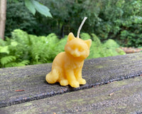 Kitten Beeswax Candle - BIG FRENCHIES