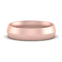 4 mm Comfort Fit Knife Edge Mens Band