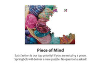 Knit Fit 1000 Piece Jigsaw Puzzle by Springbok Puzzles - BIG FRENCHIES