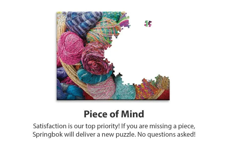 Knit Fit 1000 Piece Jigsaw Puzzle by Springbok Puzzles - BIG FRENCHIES