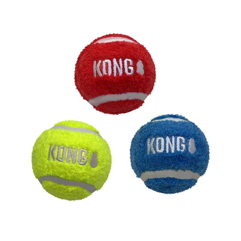 KONG Sport Softies Balls Assorted Medium-Dog Supplies > Dog Toys-BIG FRENCHIES-Jeffers