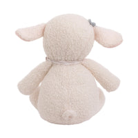 Farmhouse Chic Pink and White Super Soft Plush Stuffed Animal Lamb with Bandana - "Meadow" - BIG FRENCHIES