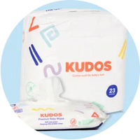 Diaper Box & Wipes Bundle | 100% Cotton-Lined TCF Diapers Size 1-6 | Kudos - BIG FRENCHIES
