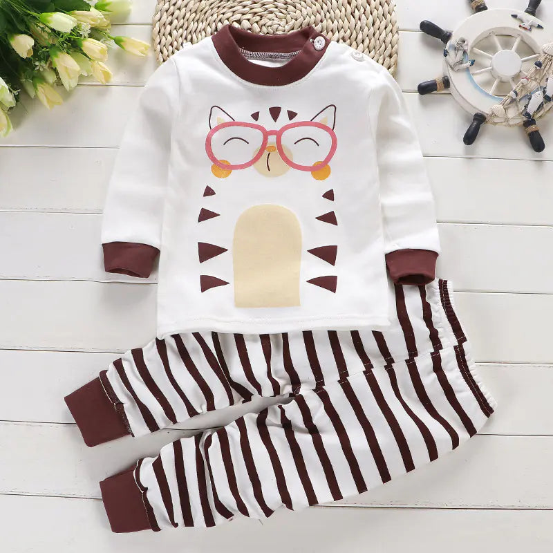 Cotton Pajama Set for Kids (Boys and Girls) - # BAAA81810014
