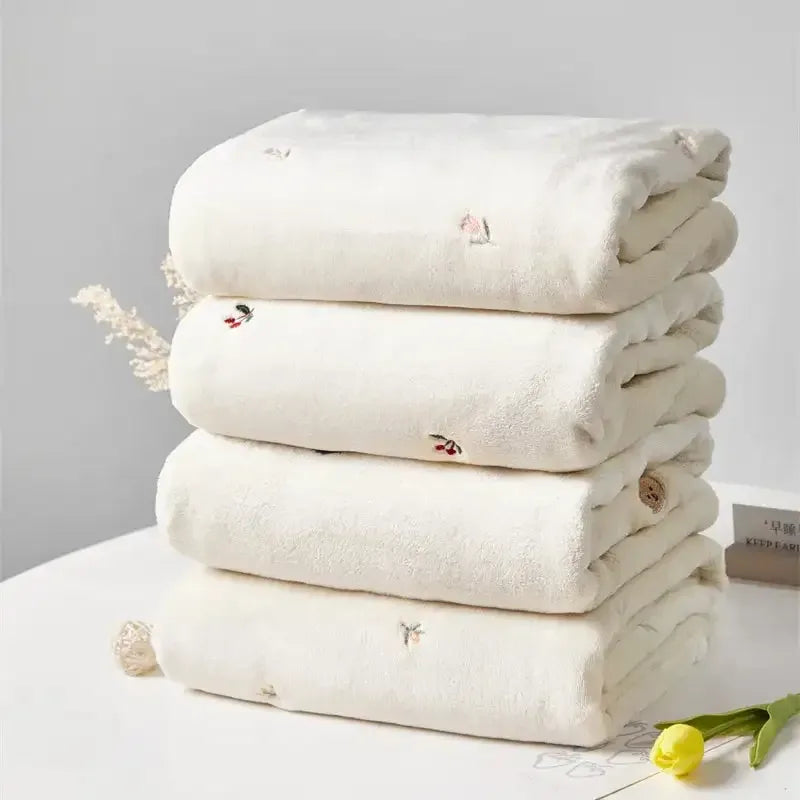Newborn Winter Swaddle Blanket Fleece - # BAGE41210011 - BIG FRENCHIES