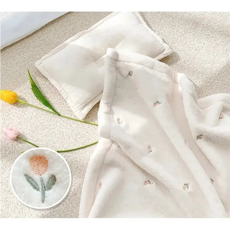 Soft Flannel Baby Blanket for Newborns - # BAGE41210012 - BIG FRENCHIES