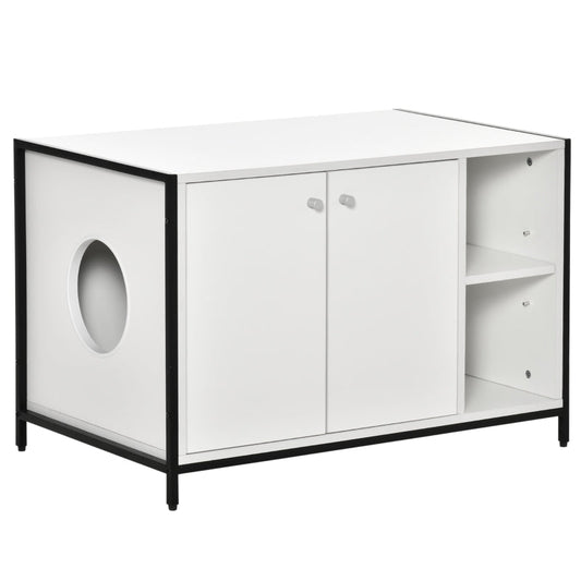Hidden Cat Litter Box Enclosure - BIG FRENCHIES