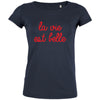 La Vie Est Belle Women's Organic Tee