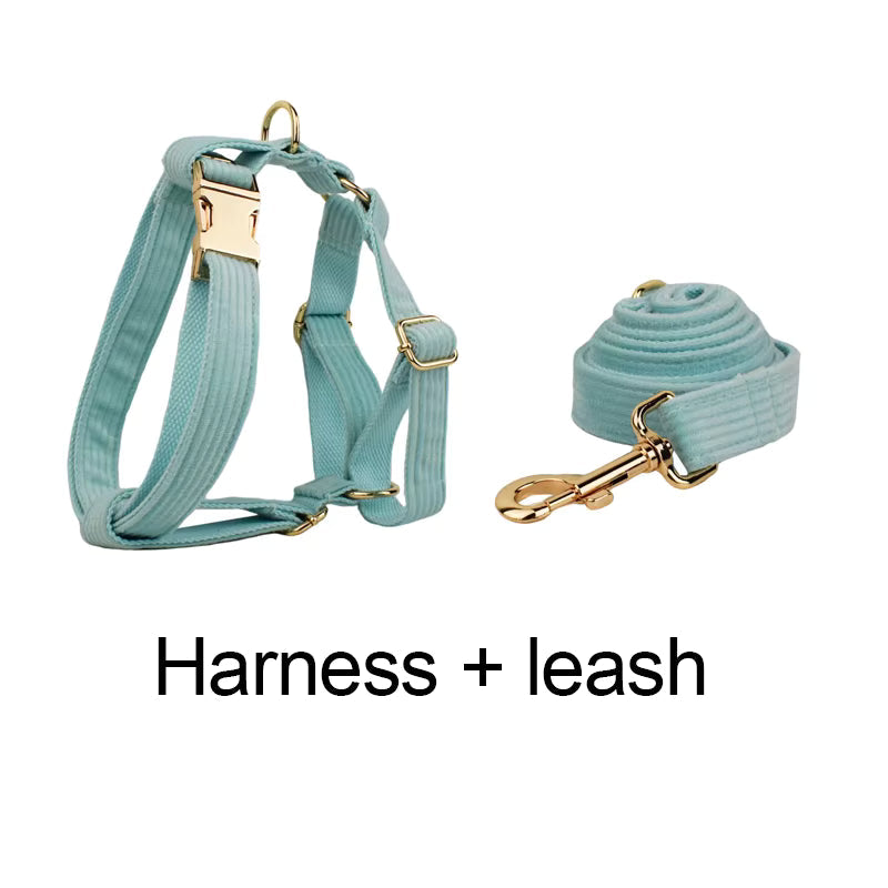 Personalized Lake Green Corduroy Classic Set