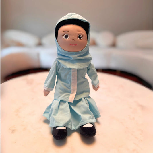The Lala Doll + 4 Outfits + Prayer Rug | My First Hijabi, Muslim Doll - BIG FRENCHIES