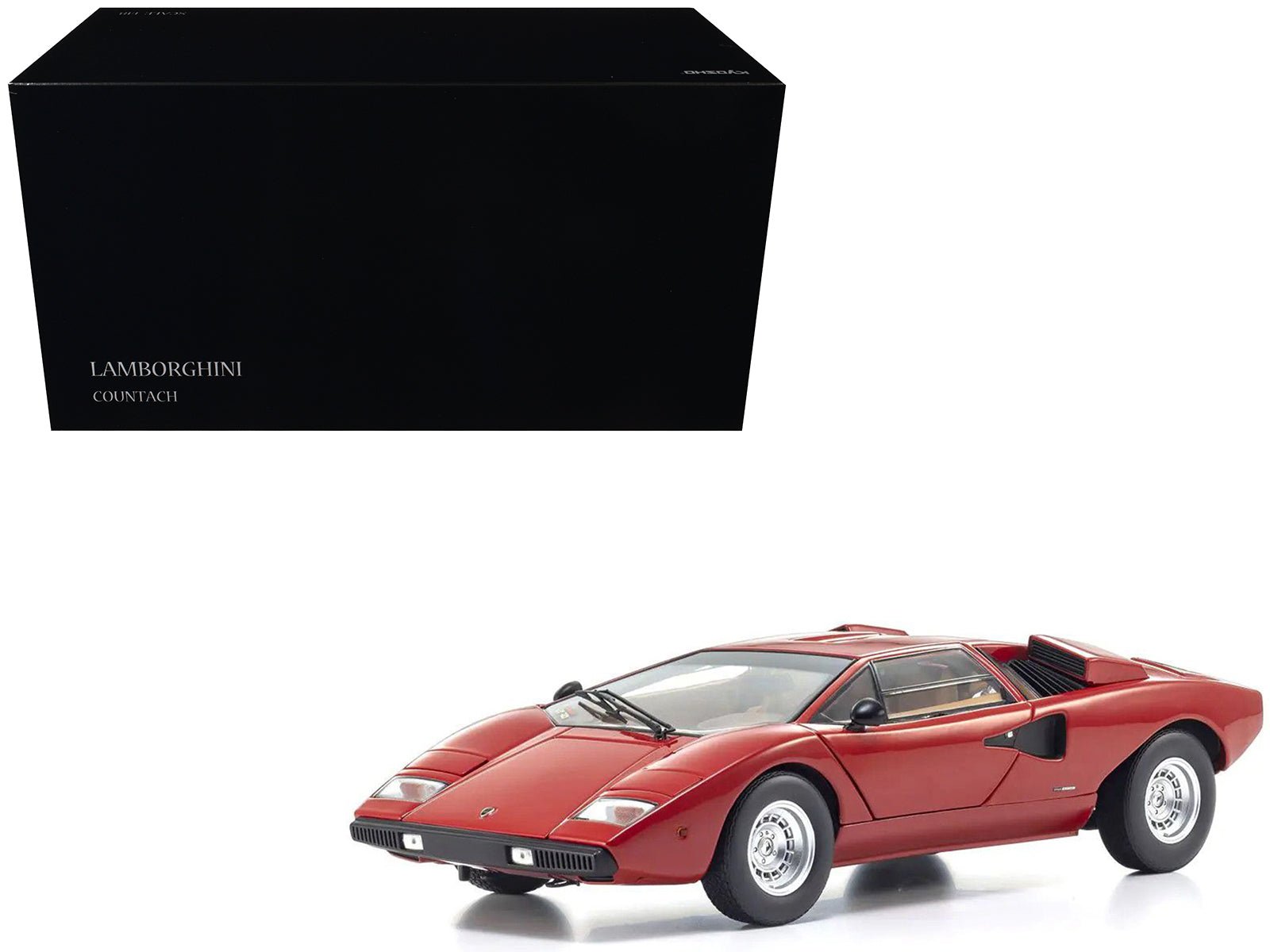 Lamborghini Countach LP 400 Red 1/18 Diecast Model Car by Kyosho  free shipping USA