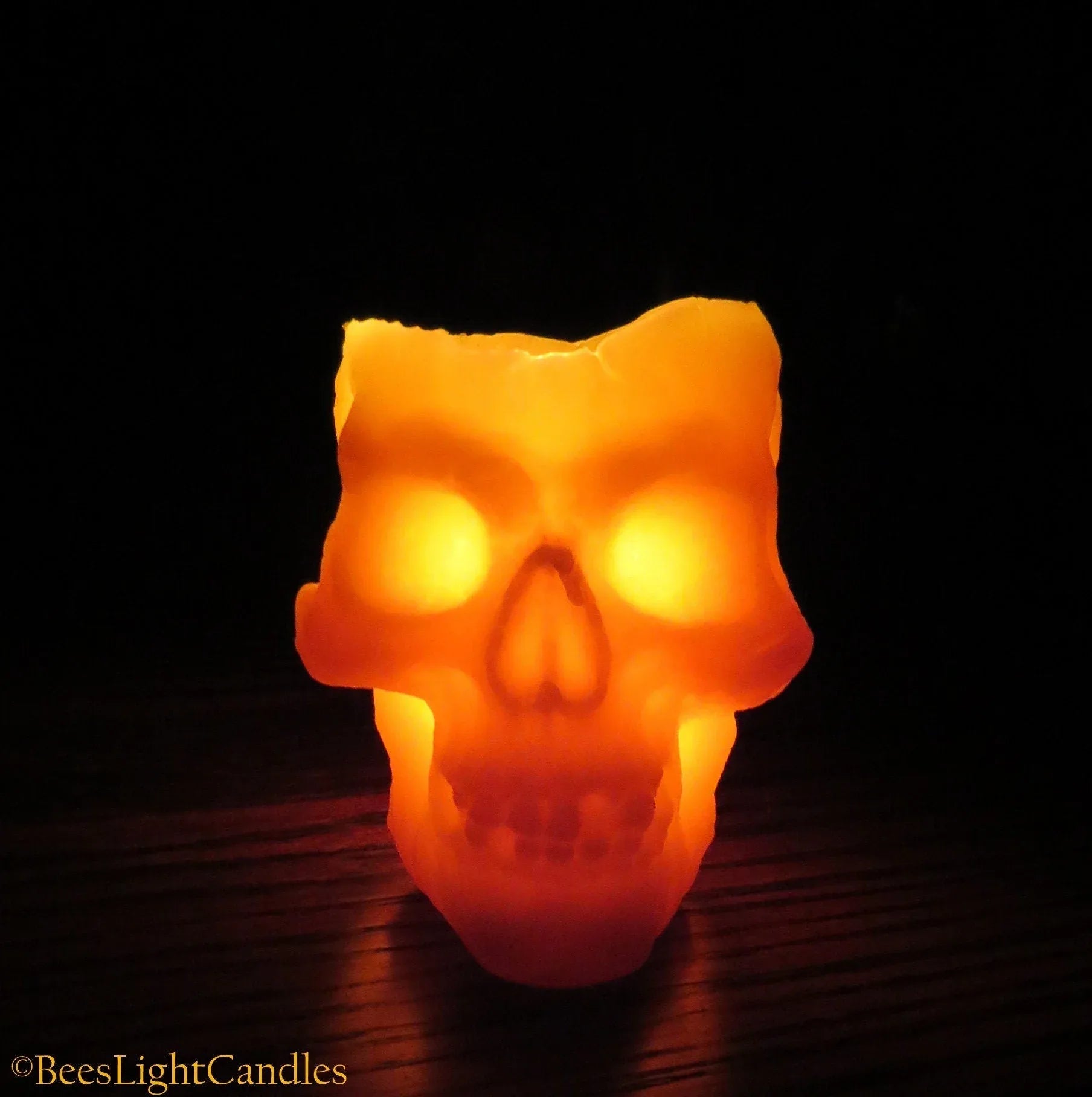 Large Skull Beeswax Candle (White or Yellow) - BIG FRENCHIES