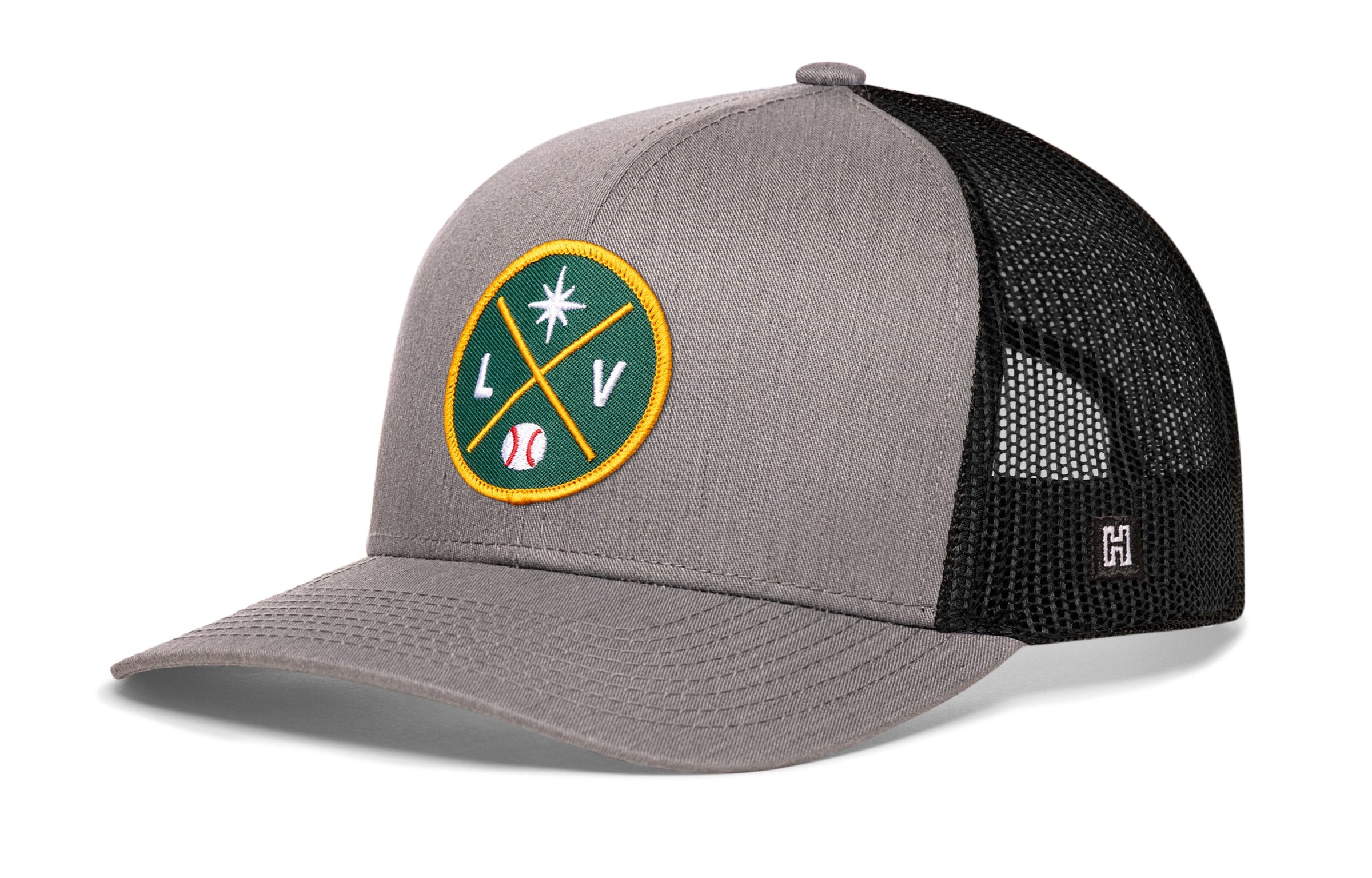 Las Vegas Baseball Trucker Hat  |  LV X Snapback